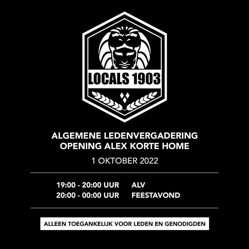Opening, ALV en 5-jarig bestaan