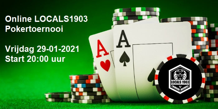 Het LOCALS1903 Online Pokertoernooi