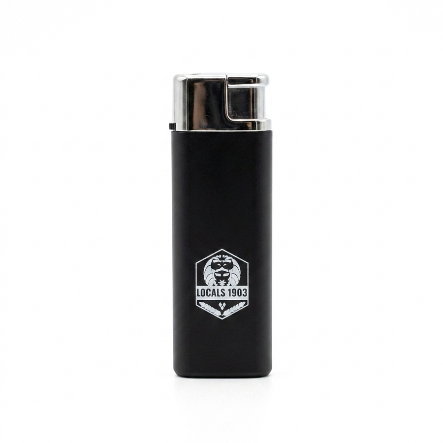 Aansteker LOCALS1903, productfoto op witte achtergrond