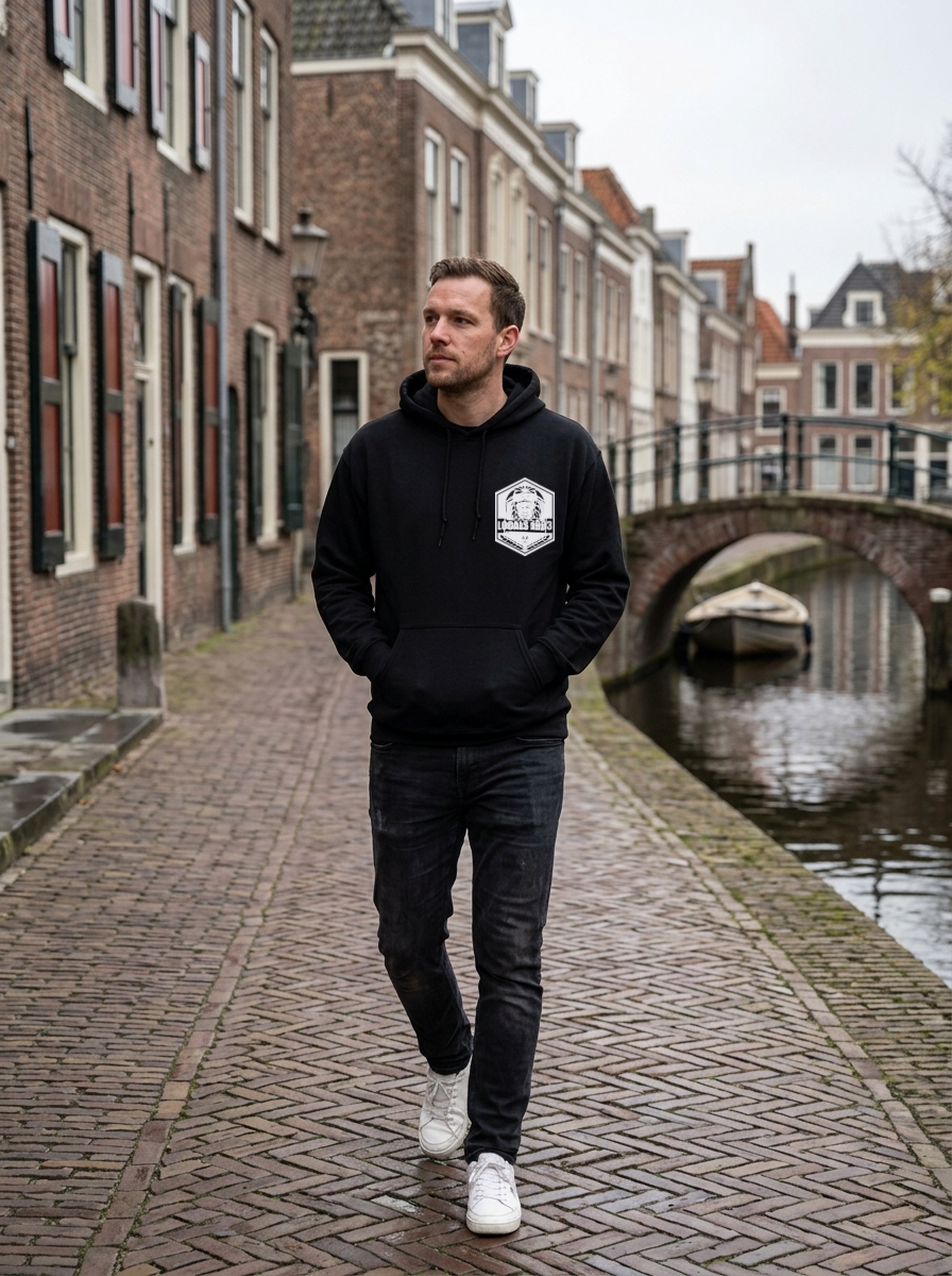 Supporter draagt de LOCALS1903 hoodie