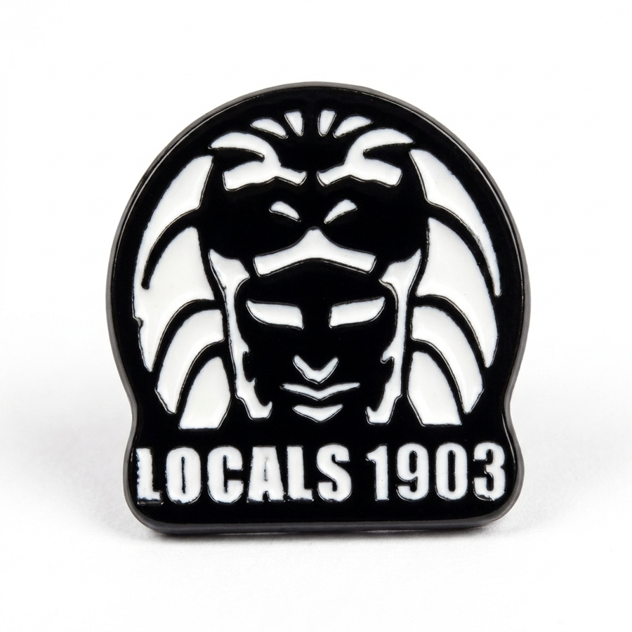Pin LOCALS1903, productfoto op witte achtergrond